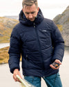 Bergans M LAVA WARM DOWN JACKET W/HOOD - Down jackets at PeakStyle