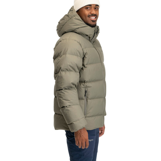 Bergans M LAVA WARM DOWN JACKET W/HOOD - Down jackets at PeakStyle