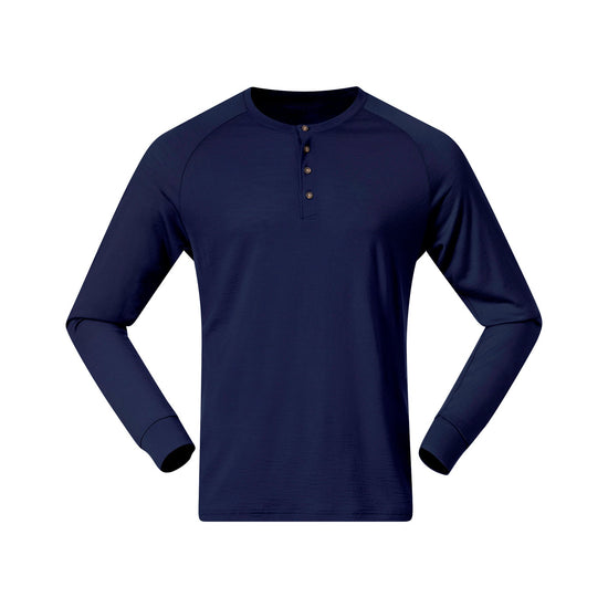 Bergans M LYSEBU WOOL HENLEY - Underwear at PeakStyle