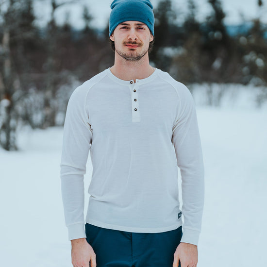 Bergans M LYSEBU WOOL HENLEY - Underwear at PeakStyle