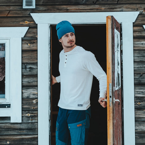 Bergans M LYSEBU WOOL HENLEY - Underwear at PeakStyle