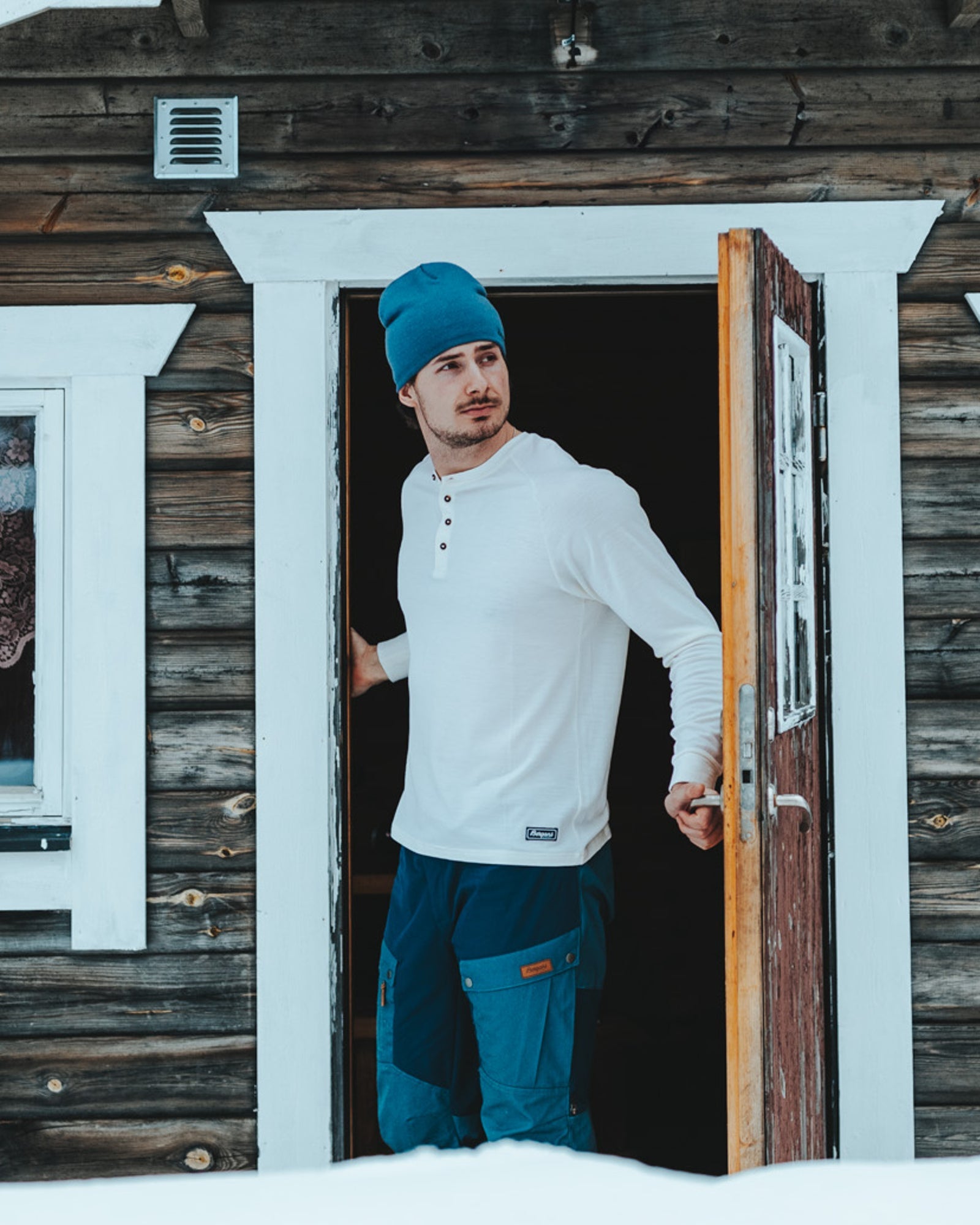 Bergans M LYSEBU WOOL HENLEY - Underwear at PeakStyle