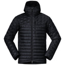 Bergans M MAGMA LIGHT DOWN JACKET W/HOOD - Black S Oberbekleidung - PeakStyle