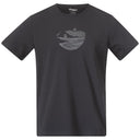 Bergans M NORDMARKA ORGANIC COTTON PRINT TEE - Dark Shadow Grey - Dark Shadow Grey Sunset S Oberbekleidung - PeakStyle