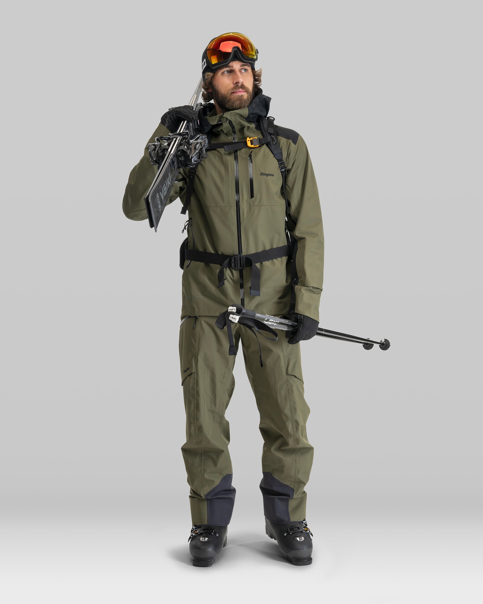 Bergans M OPPDAL 3L SHELL JACKET - Jackets at PeakStyle