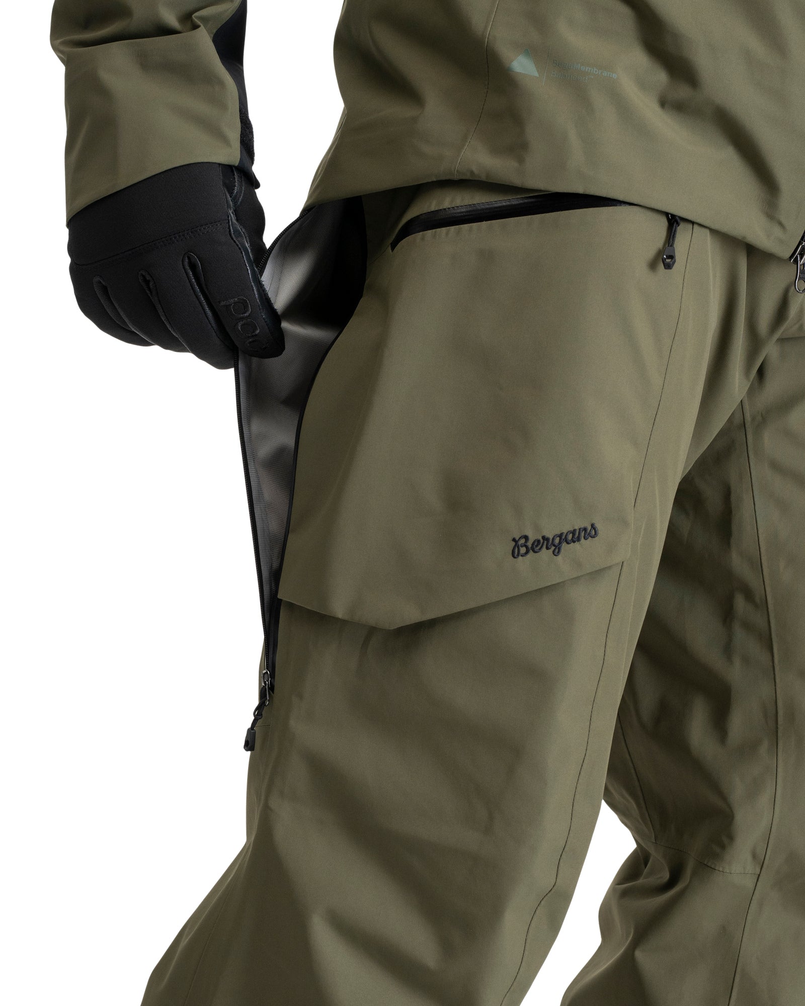 Bergans M OPPDAL 3L SHELL PANTS - Long pants at PeakStyle