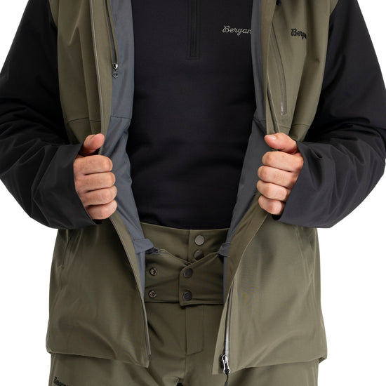 Bergans M OPPDAL INSULATED SHELL JACKET - Jackets at PeakStyle