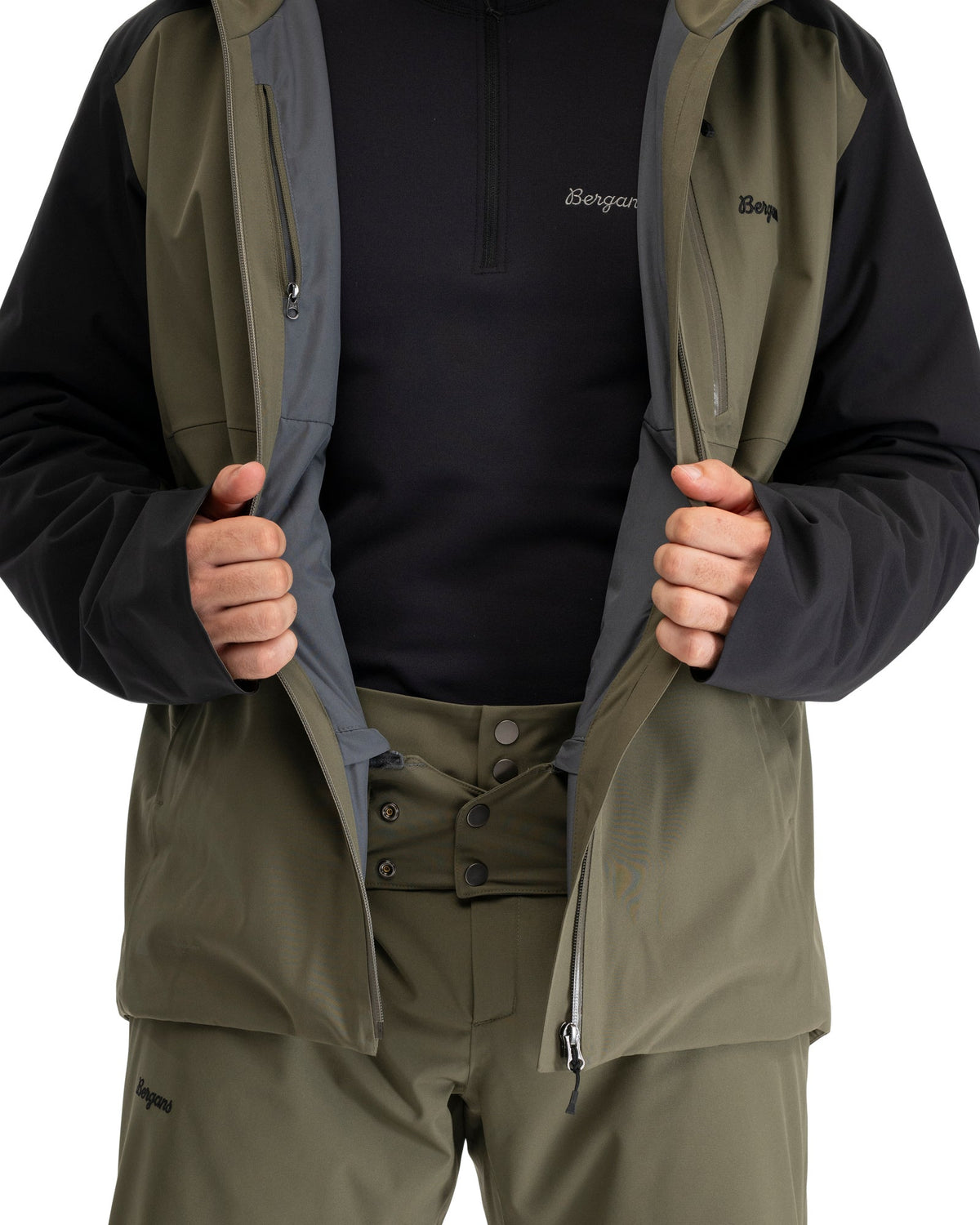 Bergans M OPPDAL INSULATED SHELL JACKET - Jackets at PeakStyle