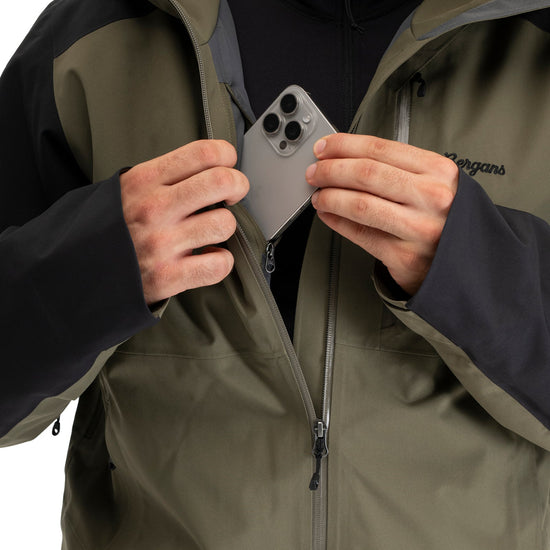 Bergans M OPPDAL INSULATED SHELL JACKET - Jackets at PeakStyle