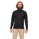 Bergans M RABOT FLEECE MIDLAYER JACKET - Black S Oberbekleidung - PeakStyle