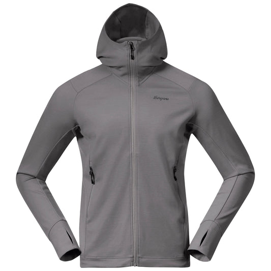 Bergans M RABOT MERINO TECH MIDLAYER HOODIE - Midlayer at PeakStyle