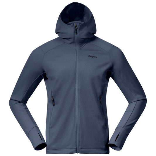 Bergans M RABOT MERINO TECH MIDLAYER HOODIE - Midlayer at PeakStyle