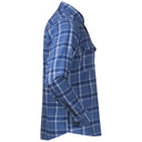 Bergans M TOVDAL SHIRT - Riviera Blue Check S Oberbekleidung - PeakStyle