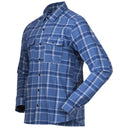 Bergans M TOVDAL SHIRT - Riviera Blue Check S Oberbekleidung - PeakStyle