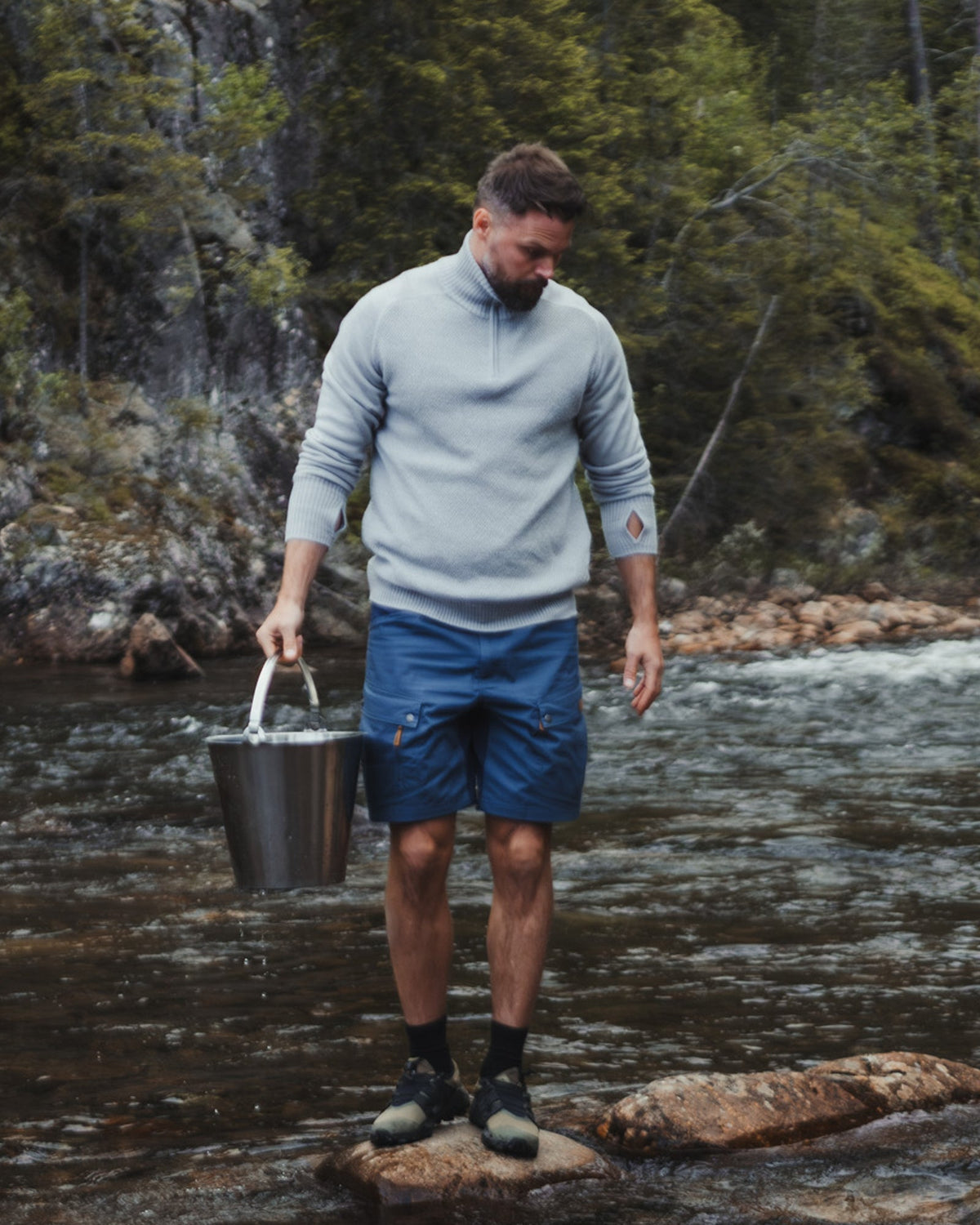 Bergans M ULRIKEN LIGHT MERINO JUMPER - Midlayer at PeakStyle