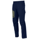 Bergans M VAAGAA LIGHT SOFTSHELL PANTS - Navy Blue - Green Mud 48 Hosen - PeakStyle