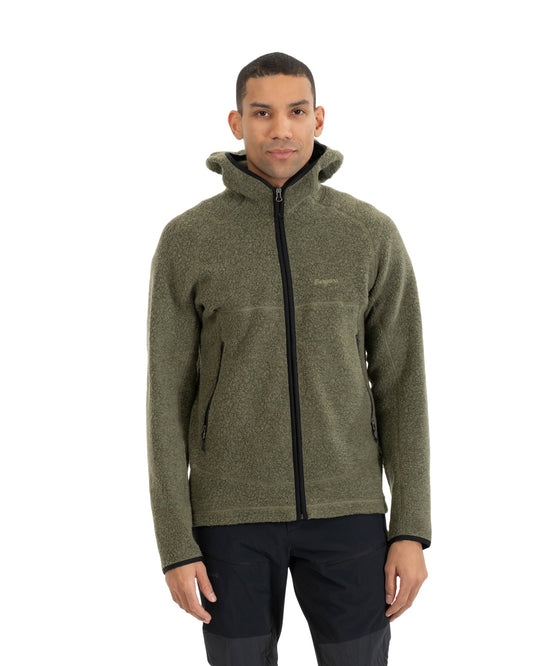 Bergans M VAAGAA MERINO TERRY MIDLAYER HOODIE - Midlayer at PeakStyle