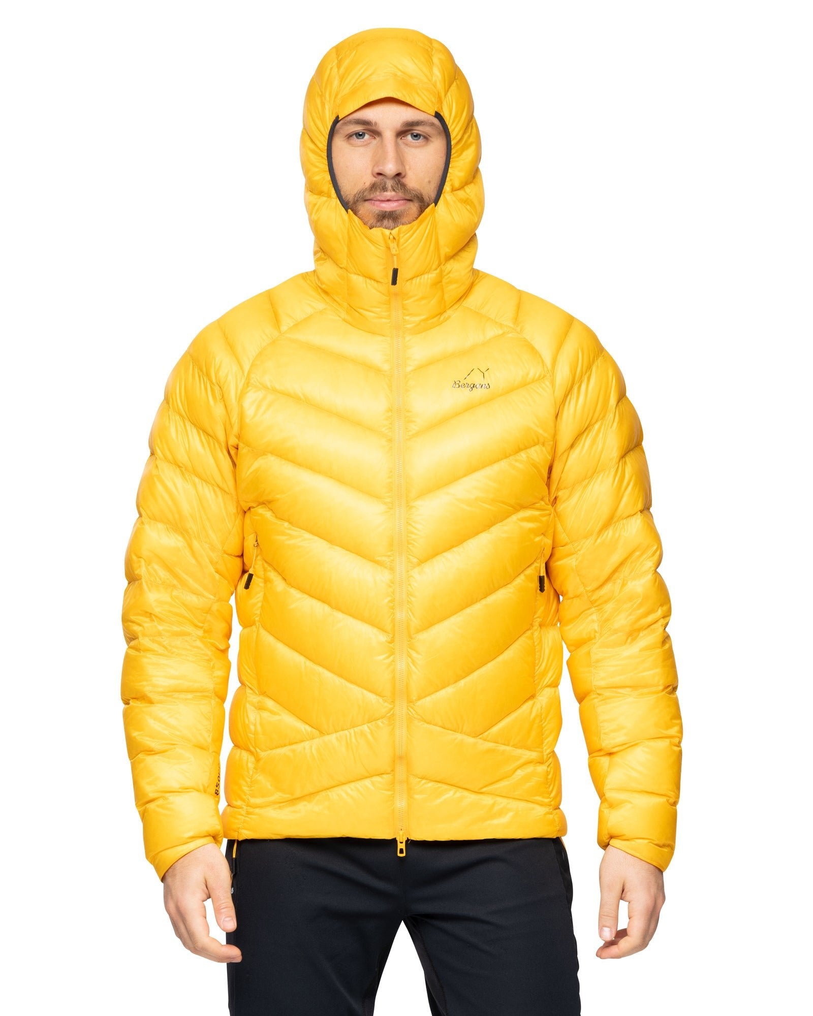 Bergans M Y LIGHTLINE WEIGHTLESS DOWN JACKET HOOD - Down jackets at PeakStyle