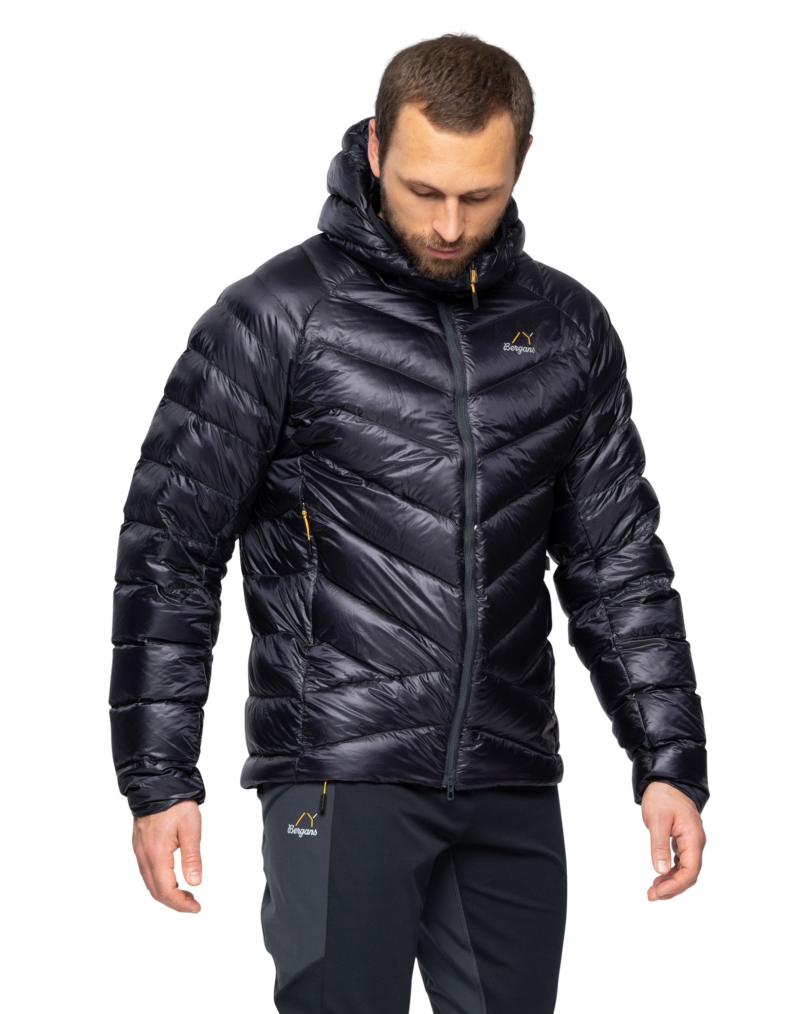 Bergans M Y LIGHTLINE WEIGHTLESS DOWN JACKET HOOD - Down jackets at PeakStyle