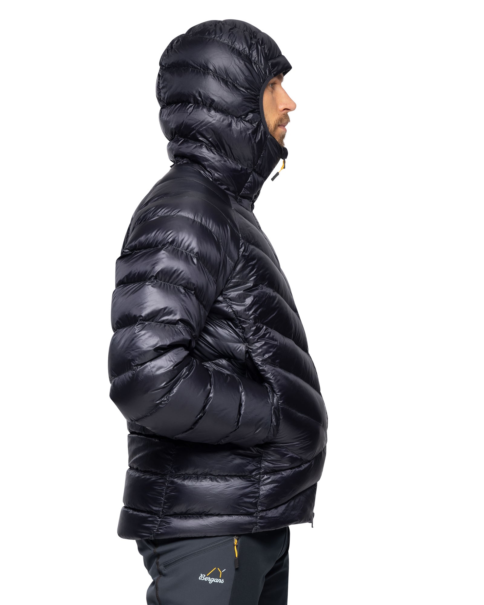 Bergans M Y LIGHTLINE WEIGHTLESS DOWN JACKET HOOD - Down jackets at PeakStyle