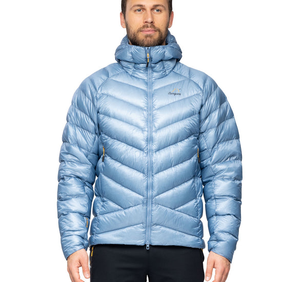 Bergans M Y LIGHTLINE WEIGHTLESS DOWN JACKET HOOD - Down jackets at PeakStyle