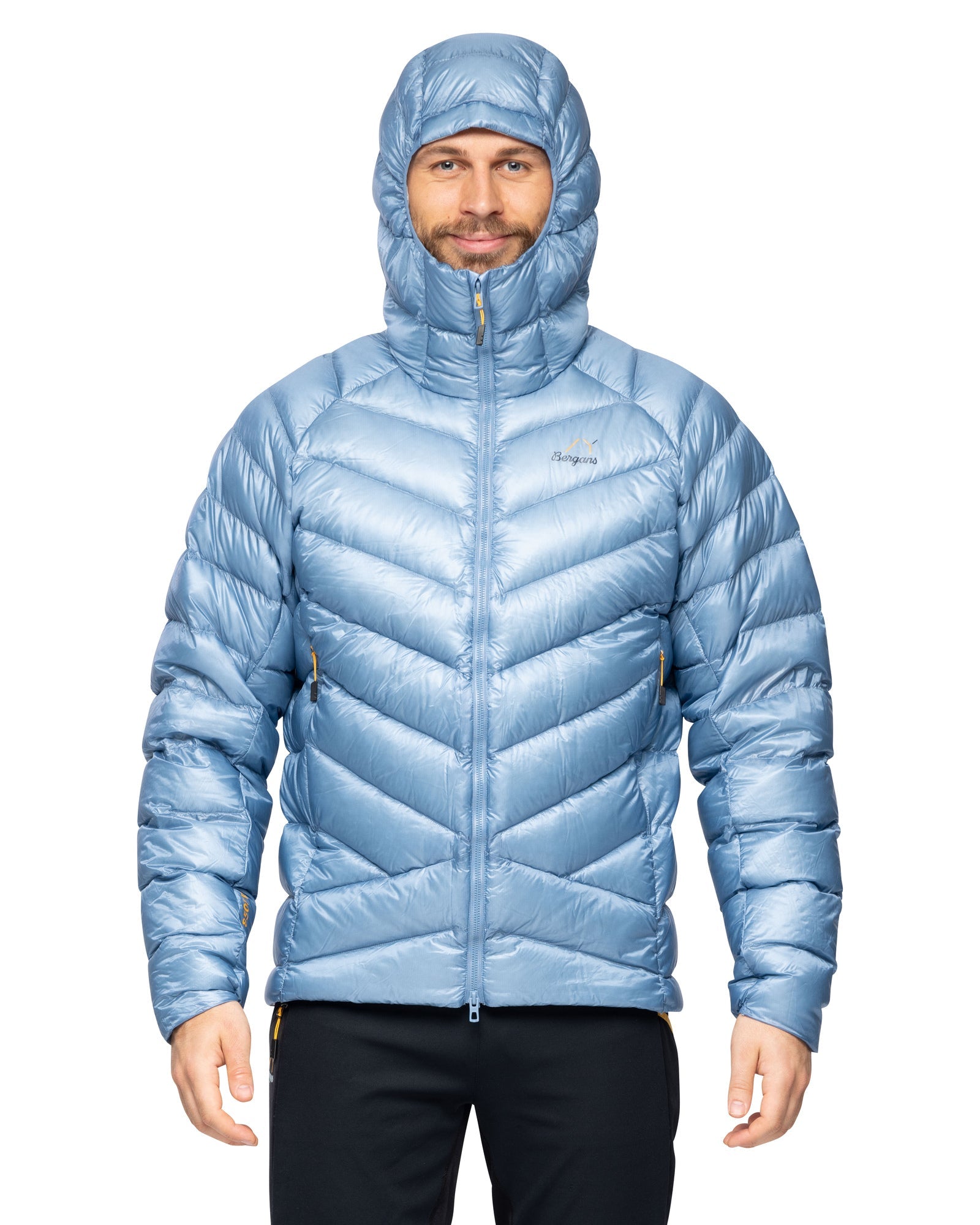 Bergans M Y LIGHTLINE WEIGHTLESS DOWN JACKET HOOD - Down jackets at PeakStyle