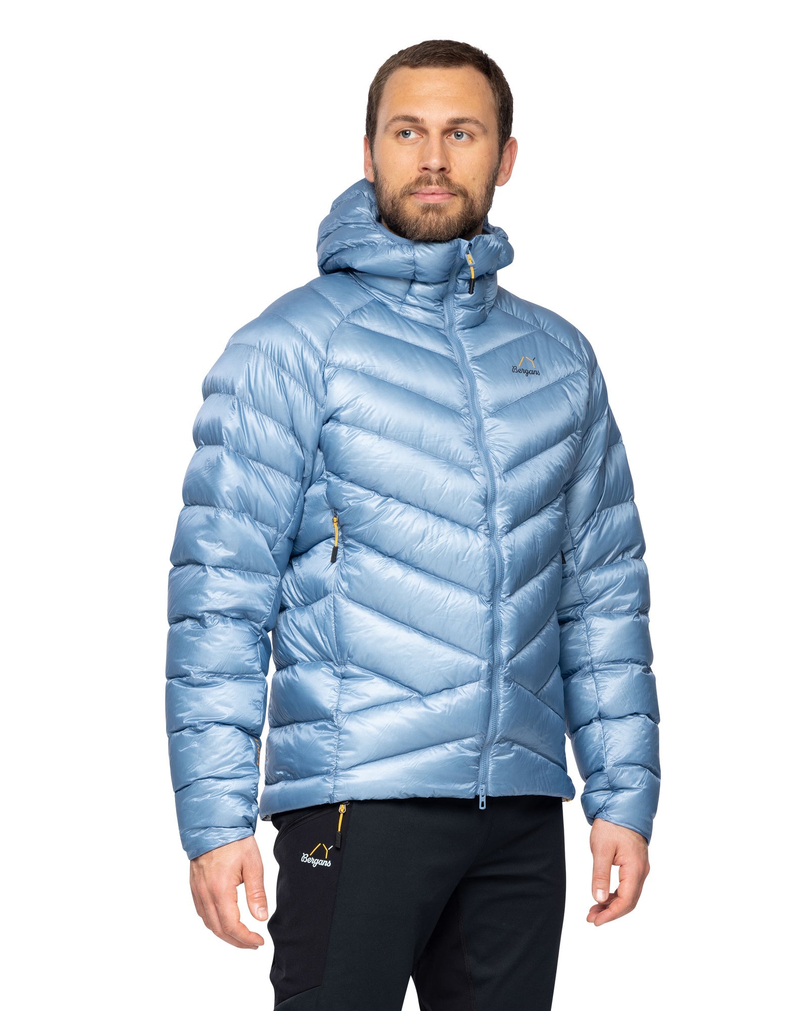 Bergans M Y LIGHTLINE WEIGHTLESS DOWN JACKET HOOD - Down jackets at PeakStyle