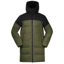 Bergans OSLO URBAN DOWN PARKA - Dark Olive Green - Black XXS Oberbekleidung - PeakStyle