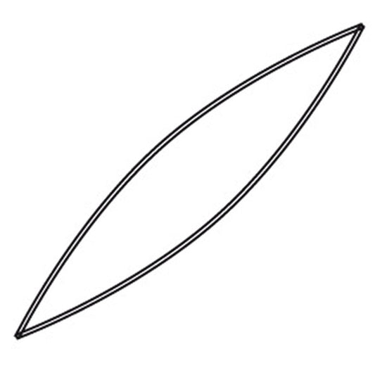 Bergans OUTER CHINE ROD TO 18.5' - at PeakStyle