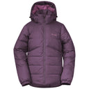 Bergans ROROS DOWN YOUTH GIRL JACKET - Dark Ruby Purple 128 Oberbekleidung - PeakStyle