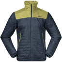 Bergans ROROS LIGHT INSULATED M JACKET - Orion Blue - Green Oasis S Oberbekleidung - PeakStyle