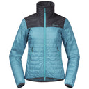 Bergans ROROS LIGHT INSULATED W JACKET - Light Glacier Lake - Solid Dark Grey XS Oberbekleidung - PeakStyle