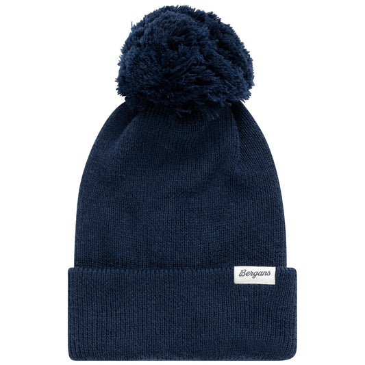 Bergans STORETIND WOOL POM BEANIE JUNIOR - Headwear at PeakStyle