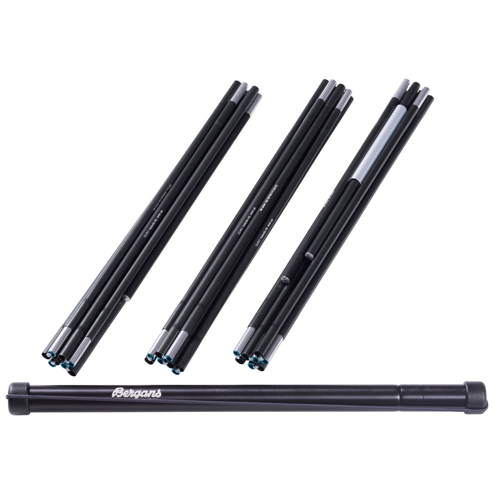Bergans TENT POLES FOR 6056 WIGLO® LT 4 - PERS (3+1 POLES) - Tents at PeakStyle