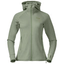 Bergans ULSTEIN WOOL HOOD W JACKET - Jade Green XS Oberbekleidung - PeakStyle