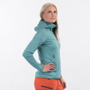 Bergans ULSTEIN WOOL HOOD W JACKET - Light Forest Frost XS Oberbekleidung - PeakStyle