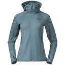 Bergans ULSTEIN WOOL HOOD W JACKET - Light Forest Frost XS Oberbekleidung - PeakStyle