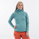 Bergans ULSTEIN WOOL HOOD W JACKET - Light Forest Frost XS Oberbekleidung - PeakStyle
