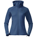 Bergans ULSTEIN WOOL HOOD W JACKET - North Sea Blue XS Oberbekleidung - PeakStyle