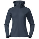 Bergans ULSTEIN WOOL HOOD W JACKET - Orion Blue XS Oberbekleidung - PeakStyle