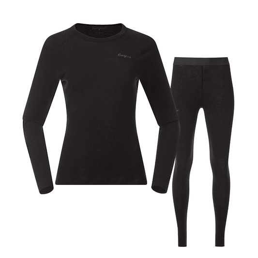 Bergans W ALLROUND MERINO BASELAYER SET - Underwear at PeakStyle