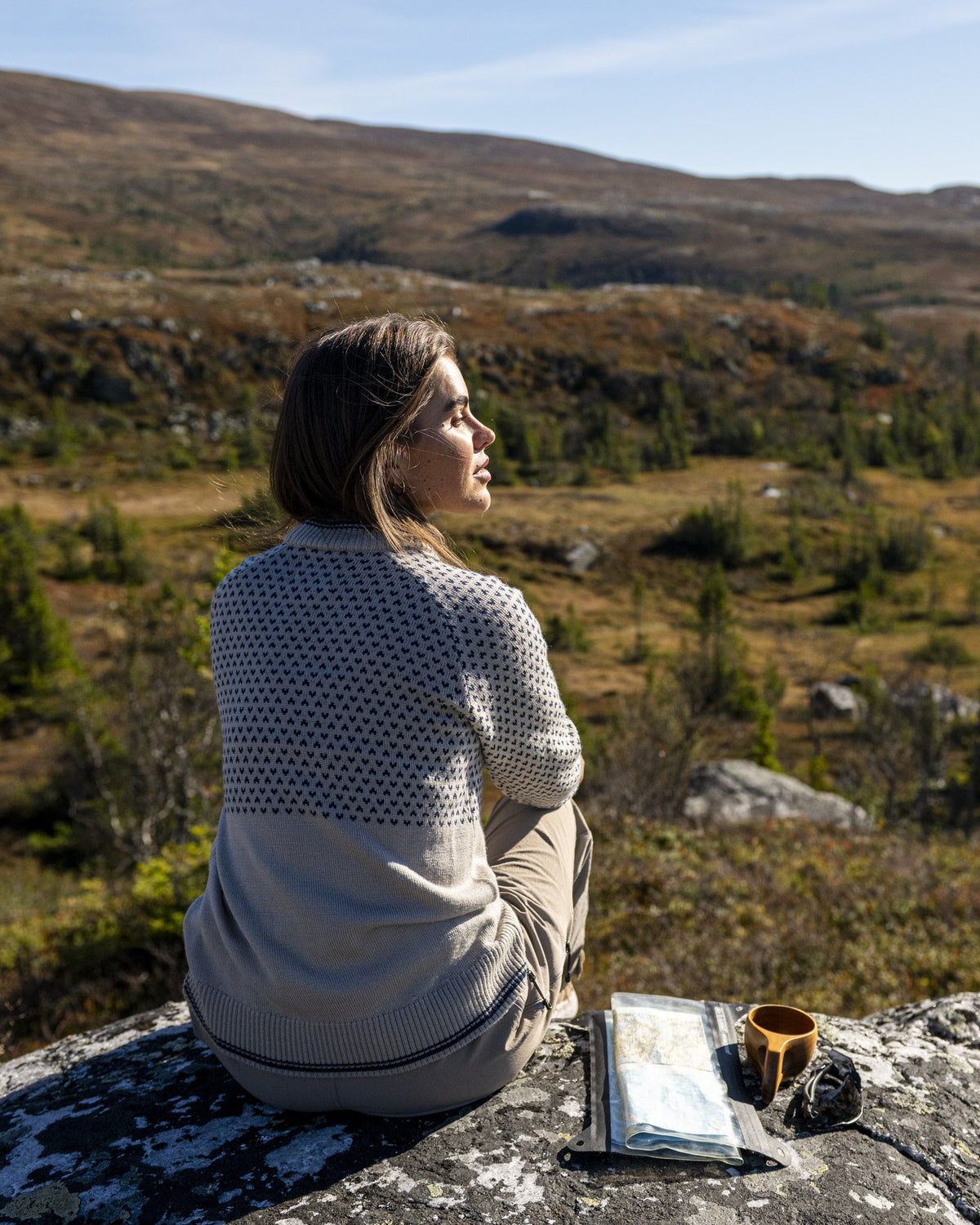 Bergans W ALVDAL WOOL JUMPER - Sweater at PeakStyle