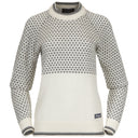 Bergans W ALVDAL WOOL JUMPER - Vanilla White - Solid Dark Grey XS Oberbekleidung - PeakStyle