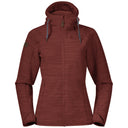 Bergans W HAREID FLEECE JACKET - Chianti Red XS Oberbekleidung - PeakStyle