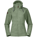 Bergans W HAREID FLEECE JACKET - Jade Green XS Oberbekleidung - PeakStyle