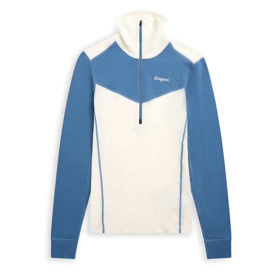 Bergans W INNER:DUAL MERINO HALF ZIP - Underwear at PeakStyle