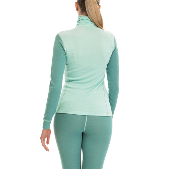 Bergans W INNER:DUAL MERINO HALF ZIP - Underwear at PeakStyle