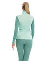Bergans W INNER:DUAL MERINO HALF ZIP - Underwear at PeakStyle