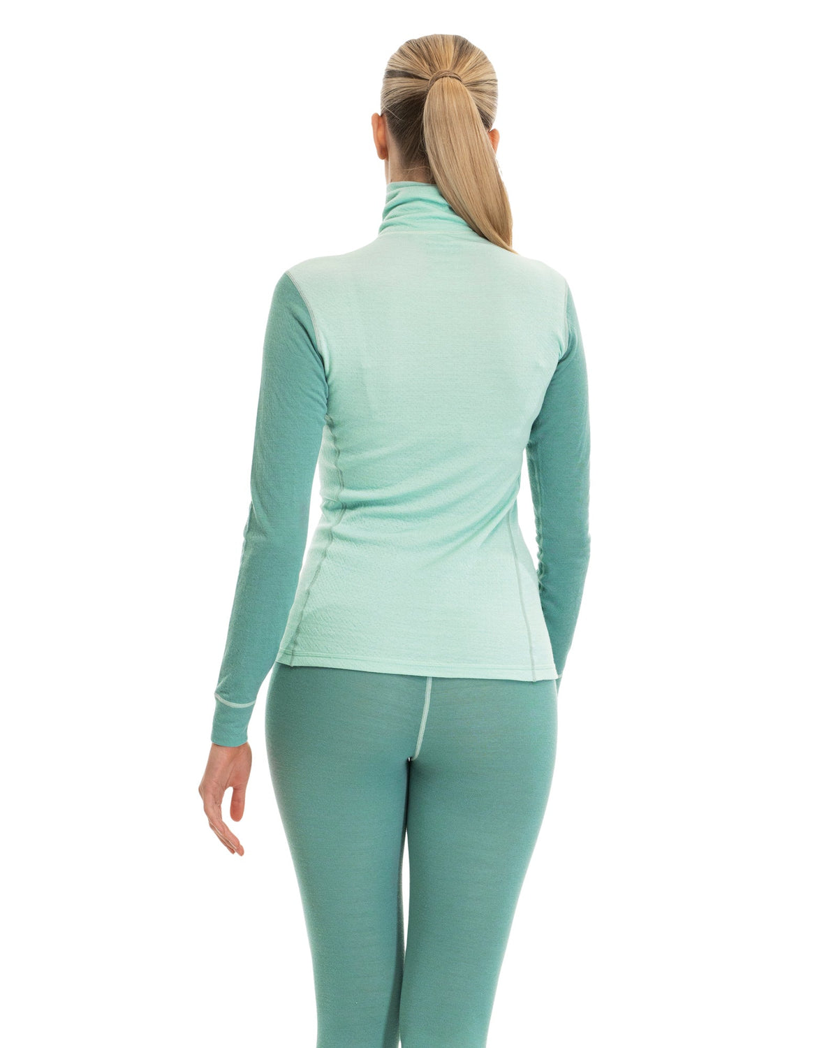 Bergans W INNER:DUAL MERINO HALF ZIP - Underwear at PeakStyle