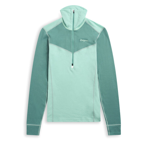Bergans W INNER:DUAL MERINO HALF ZIP - Underwear at PeakStyle